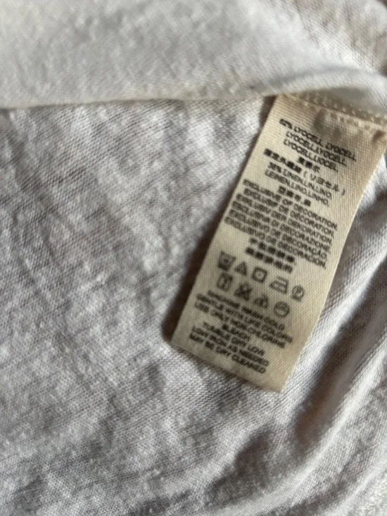 Free People Yellow Sleeve Palm Tree Graphic Tee - Picture 8 of 8